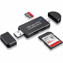 3-in-1 SD-Kartenleser & OTG Adapter 📸📱💻 Angebot bei HelloDeals