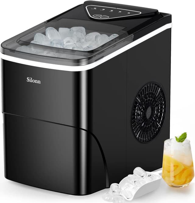 Silonn Eiswürfelmaschine - 9 Eiswürfel in 6 Min 🧊🎉