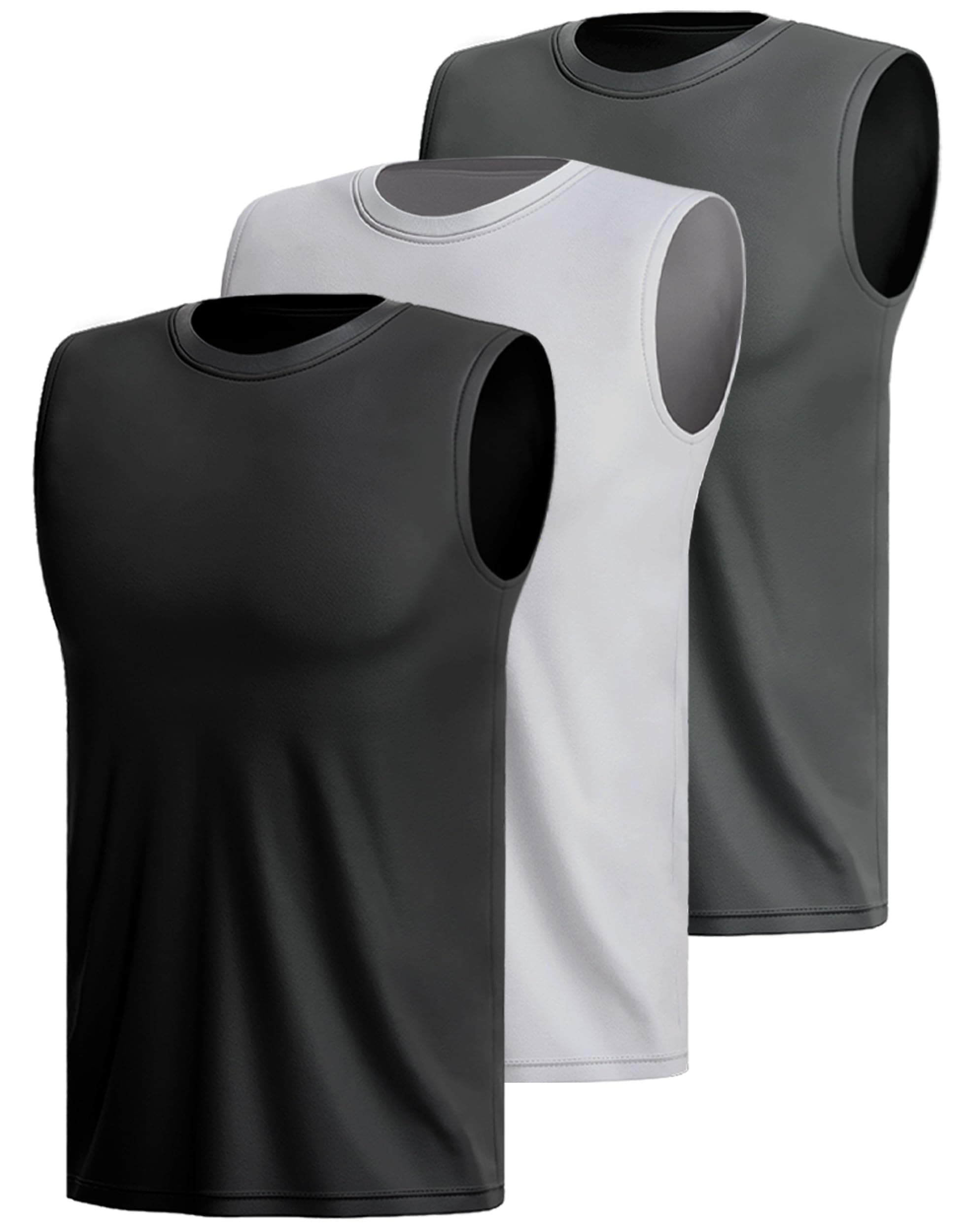 🏋️‍♂️ 3er oder 5er Pack Sport Tank Top Herren äRmellos Shirt Fitness 🏃‍♂️