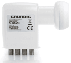[Test SEHR GUT *] GSS Octo LNB Weiss für digitale Satellitenschüssel - 8 Teilnehmer - TV - 8fach - Full HD - 4K - Wetterschutz - Octo LNB für 8 Teilnehmer WE Weiß