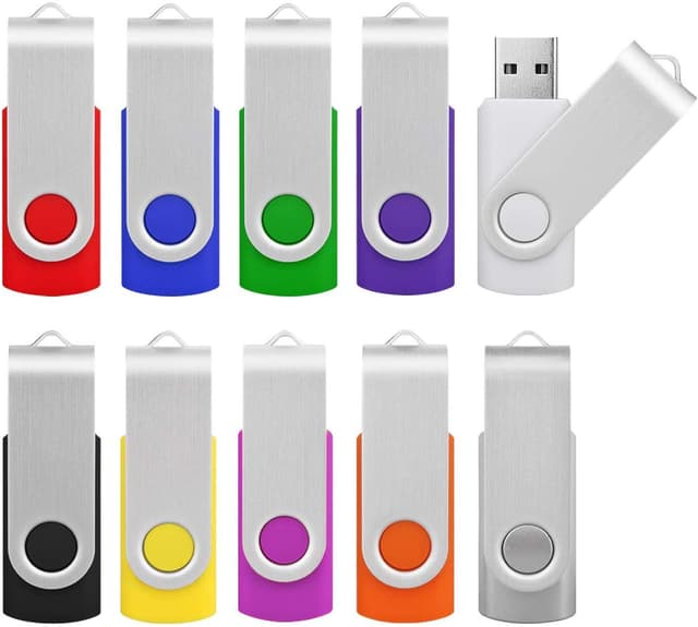 🔥 Deal: KOOTION USB Sticks 16GB 10er Pack USB 3.0 Speichersticks Set 10 STK Bunt Datenstick 10 Stück Memory Stick Metall 16G Thumb Drive USB Flash-Laufwerke 16 Gbyte Flash Sticks USB Flash Drives Mehrfarbig USB 3.0-16 GB Mehrfarbig*10 Stück
