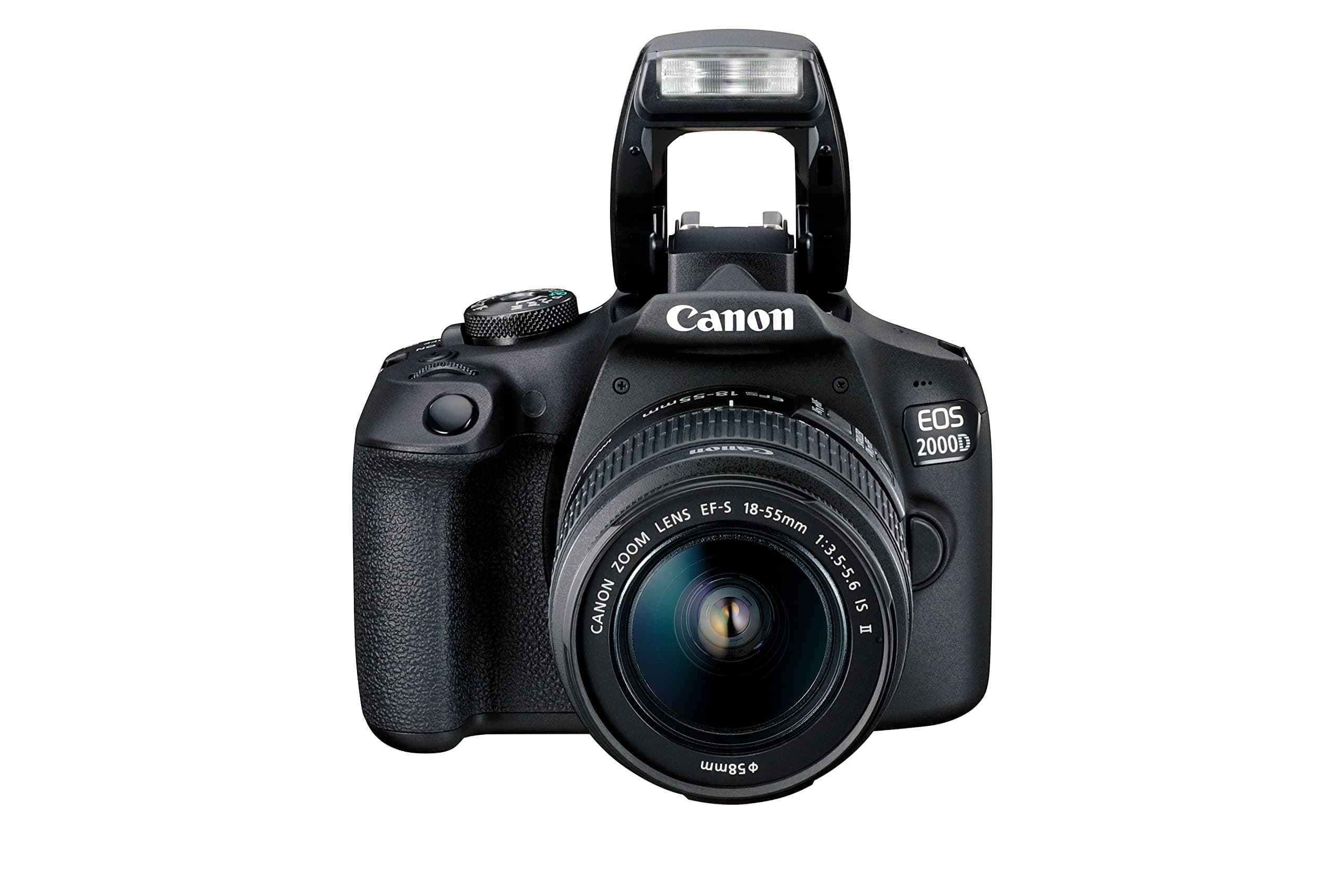 📸 Canon EOS 2000D Spiegelreflexkamera - mit Objektiv EF-S 18-55 IS II 📷