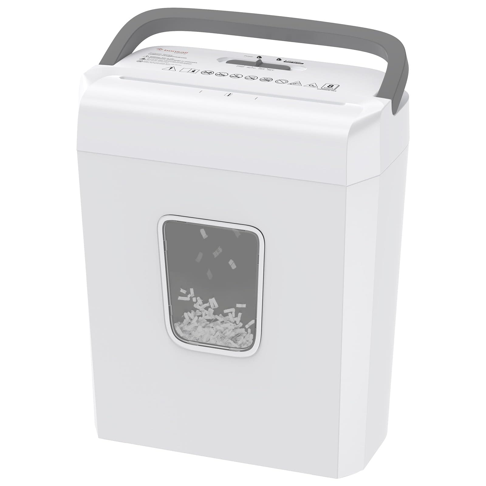 🌟 Angebot: Bonsaii Aktenvernichter, 8-Blatt Papierschredder 🌟