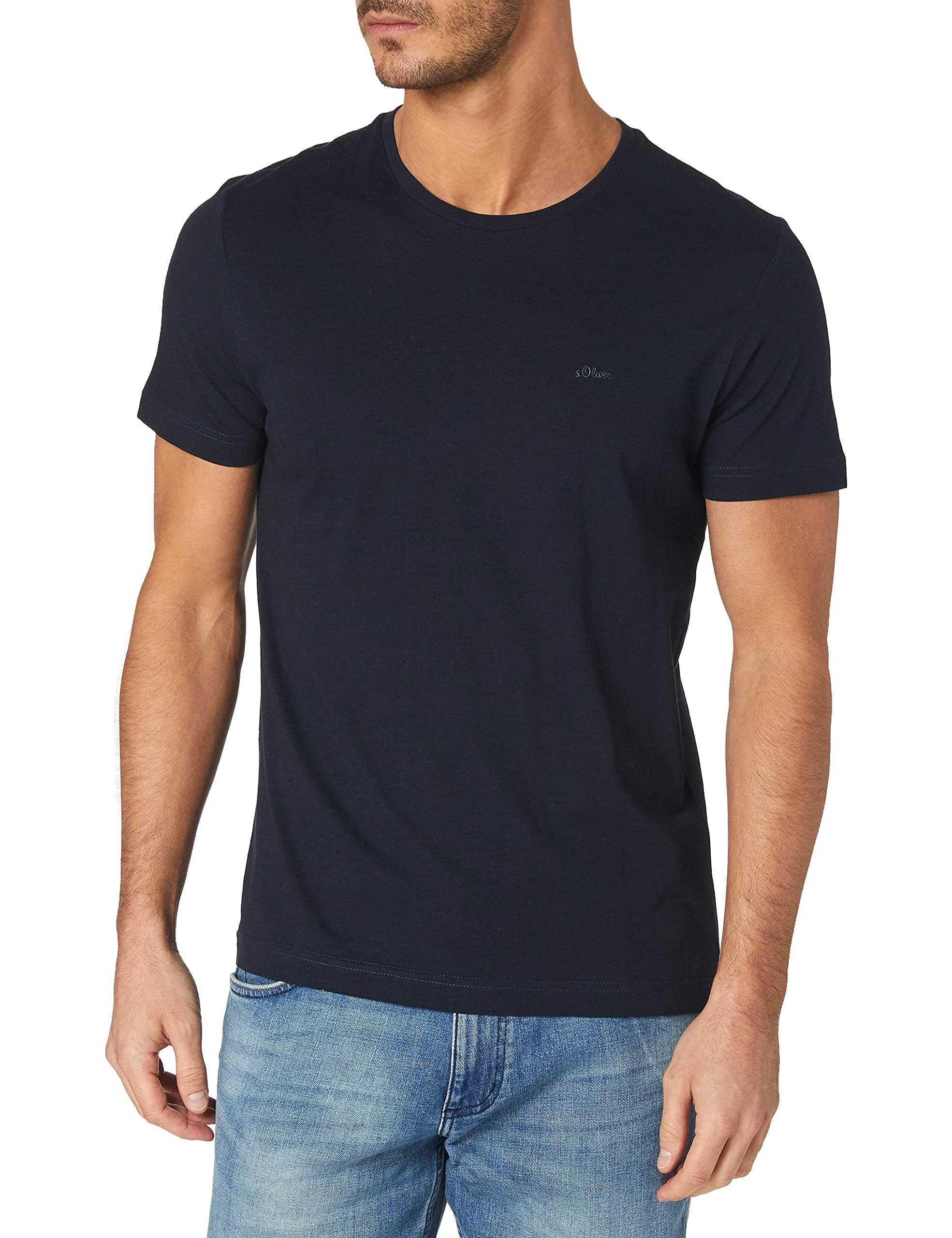 🔥 Angebot: s.Oliver Herren T-Shirt Kurzarm T-Shirt L 5978 Blau!
