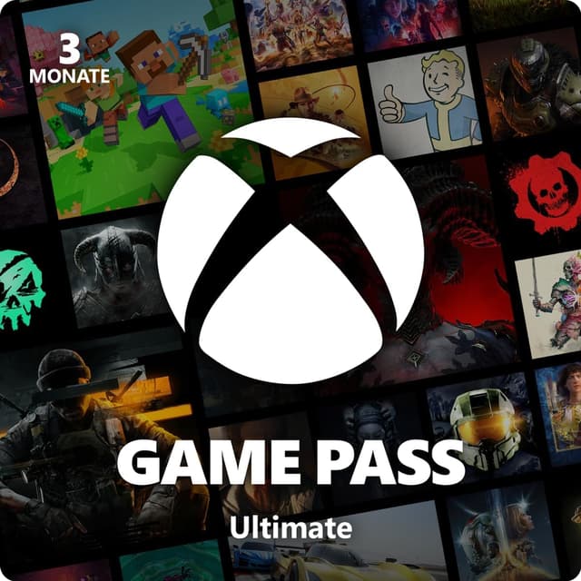🎮 Xbox Game Pass Ultimate | 3 Monate Mitgliedschaft | Xbox/Windows 10/11 - Download Code
