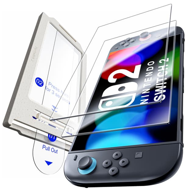 🎮🔥 Hoerrye Nintendo Switch 2 Panzerglas-Schutzfolie Deal 2025 HD Klar 2 Stück 🛡️
