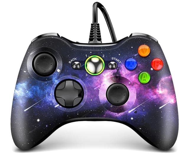 🎮 AceGamer Wired Controlador de PC für Xbox 360 und Steam PC 360 🌌