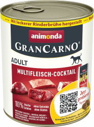 🐶🥩 Animonda GranCarno Hundefutter: Multi-Fleischcocktail Mix 6er Pack 800 g Angebot bei HelloDeals