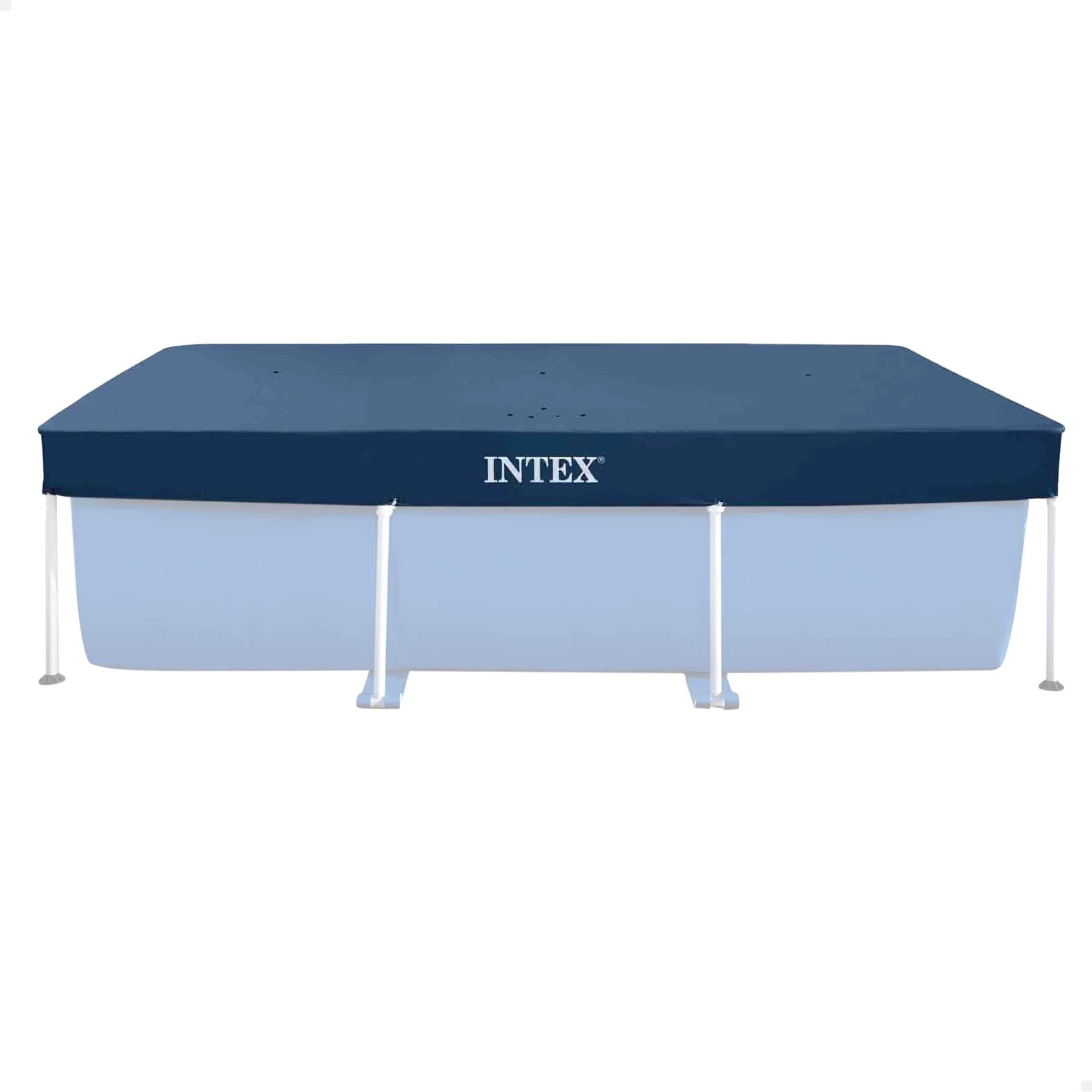 🏊‍♂️🌊 Angebot: Intex 28038 Poolabdeckung für Rechteckige Aufstellpools 300x200 cm PVC Blau