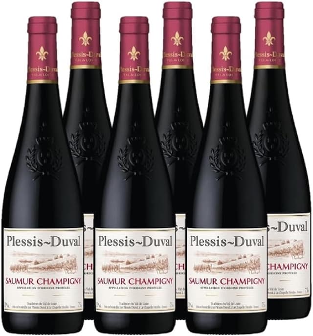 🍷 Plessis Duval - Rotwein Trocken - Saumur Champigny AOP (6 x 0,75 l) Angebot!