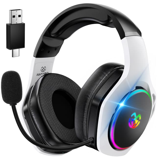 Tatybo Wireless Gaming Headset für PS5/PS4/PC/Switch 🎧