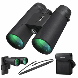 🔭 Kylietech Fernglas 12x42 HD Kompakte Ferngläser mit Smartphone-Adapter 🦉🌲 Angebot bei HelloDeals