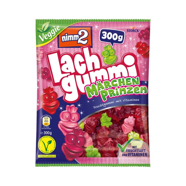 🍬 Nimm2 Lachgummi Märchenprinzen 300g 🤴🏰