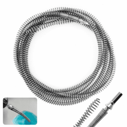 🌀 PWGHWG Rohrreinigungsspirale Ø 10mm × 3 m Abflussreiniger