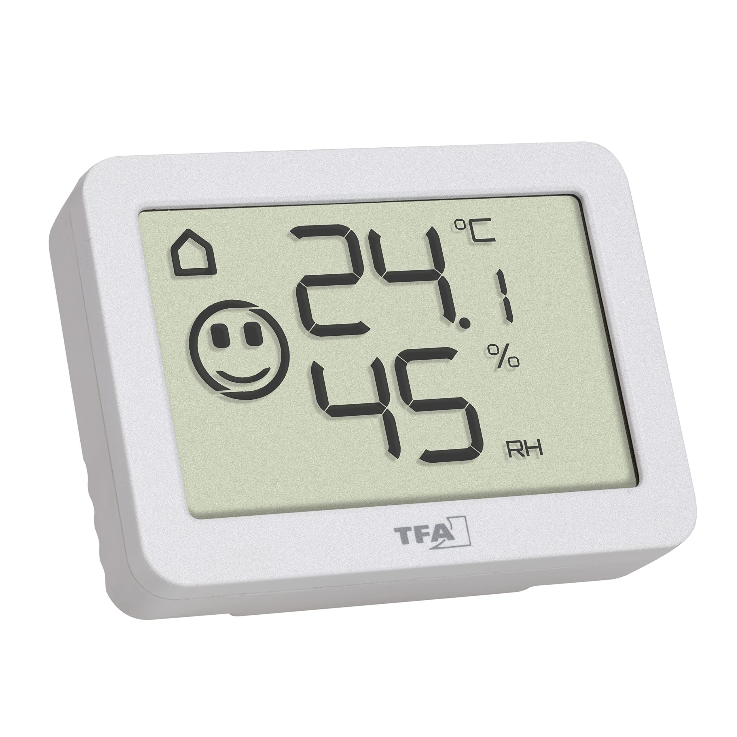 TFA Dostmann Mini Hygrometer digital, 30.5055.02, weiß 🌡️