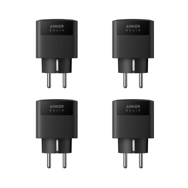 🌞🔌 Anker SOLIX Smart Plug für Balkonkraftwerk - 4er-Pack