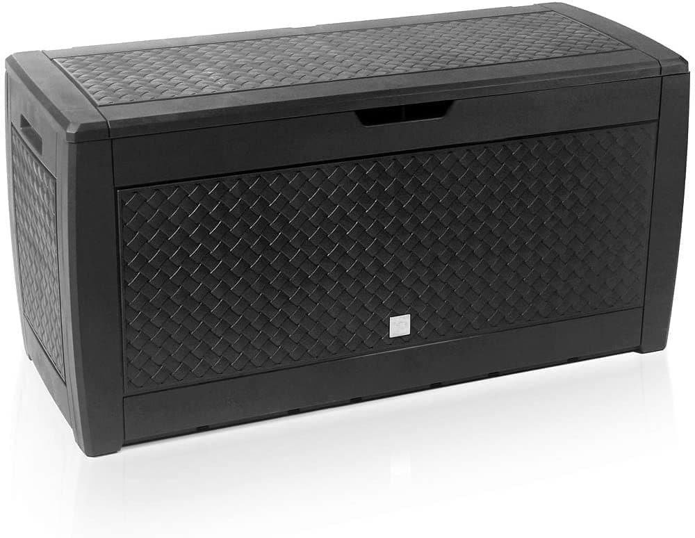 Casaria® Gartenbox UV-beständig 310L mit Rollen und Griffmulden 🌿🏡
