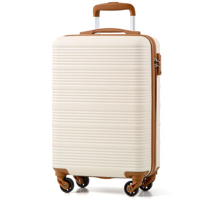 🧳 COOLIFE Handgepäck Koffer, Trolley Handgepäck 55x35x20 für Ryanair & Easyjet 🛫