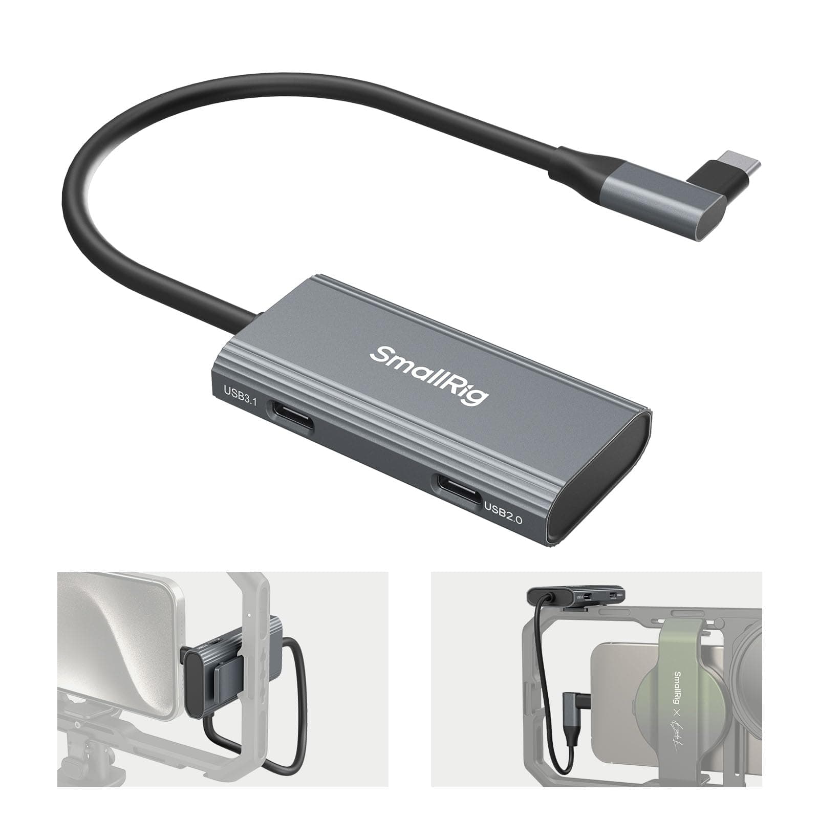 📹 SMALLRIG 4-in-1 USB-C-Hub für ProRes-Videos mit 4K 60 fps 🎥