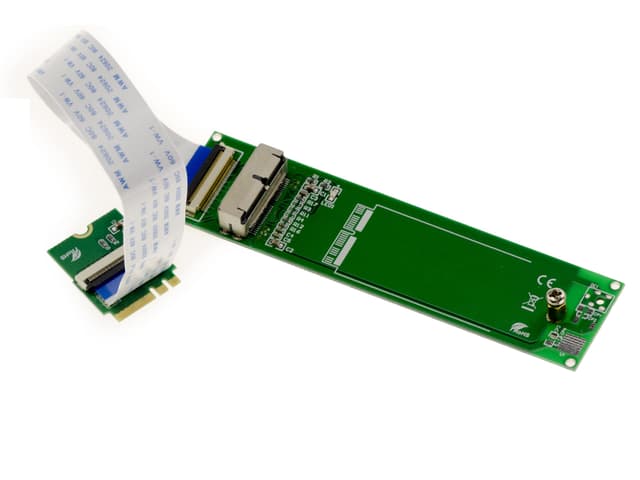 🔌🖥️ KALEA-INFORMATIQUE Adapter für Mac 28 Pin 12+16 Pin SSD an M2 E A Key Port montieren