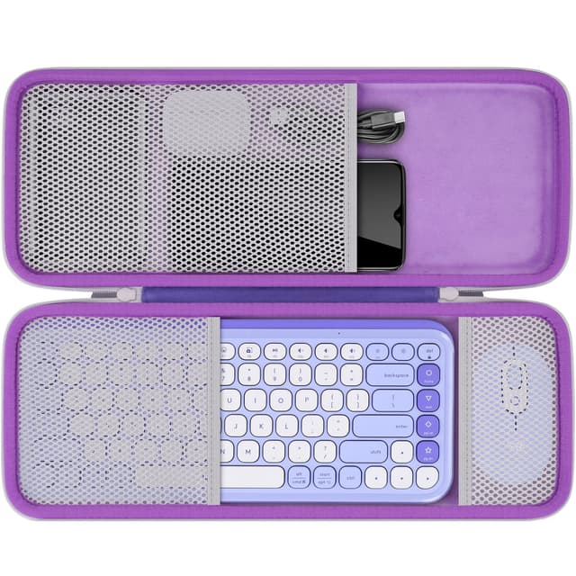 co2CREA Hart Tasche für Logitech POP ICON Keys Combo