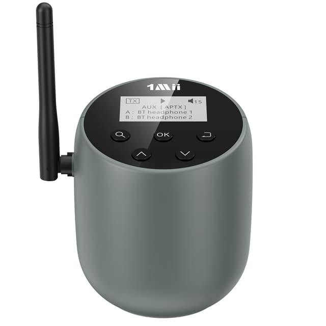 1Mii Bluetooth 5.2 Transmitter für TV 🎧 aptX Adaptive/HD/LL 📺 Kabelloser Audio Adapter