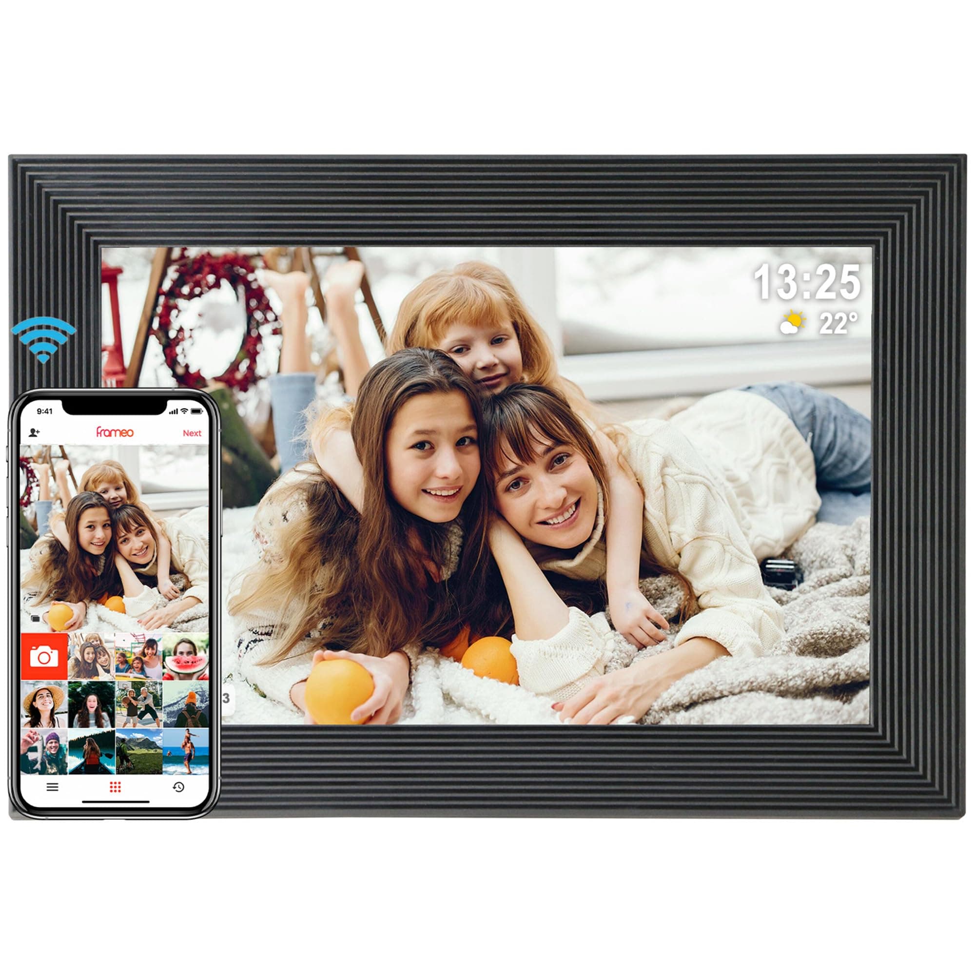 Golony WiFi Digitaler Fotorahmen 10,1-Zoll HD-Touchscreen 🖼️🎁