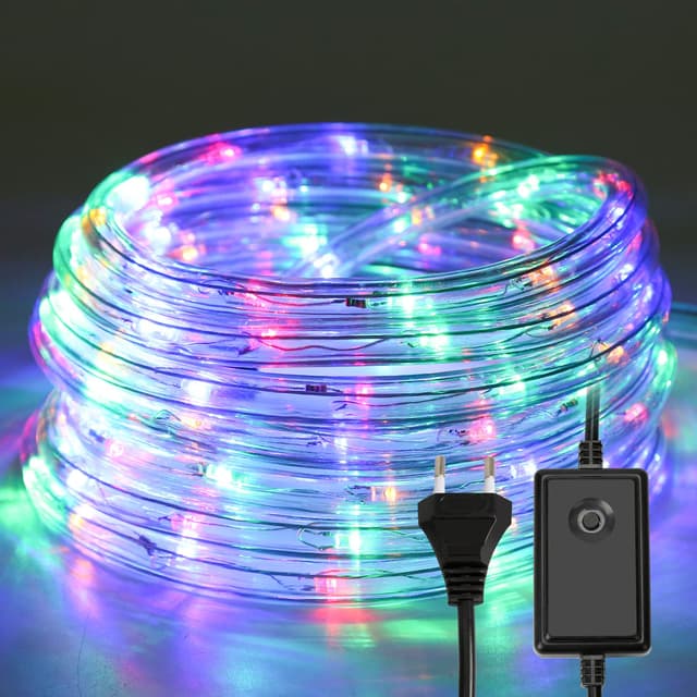 🎉 Großer Deal! Ikodm 30m LED Lichtschlauch mit 720 LEDs und 8 Modi - Bunt Bunt 30m