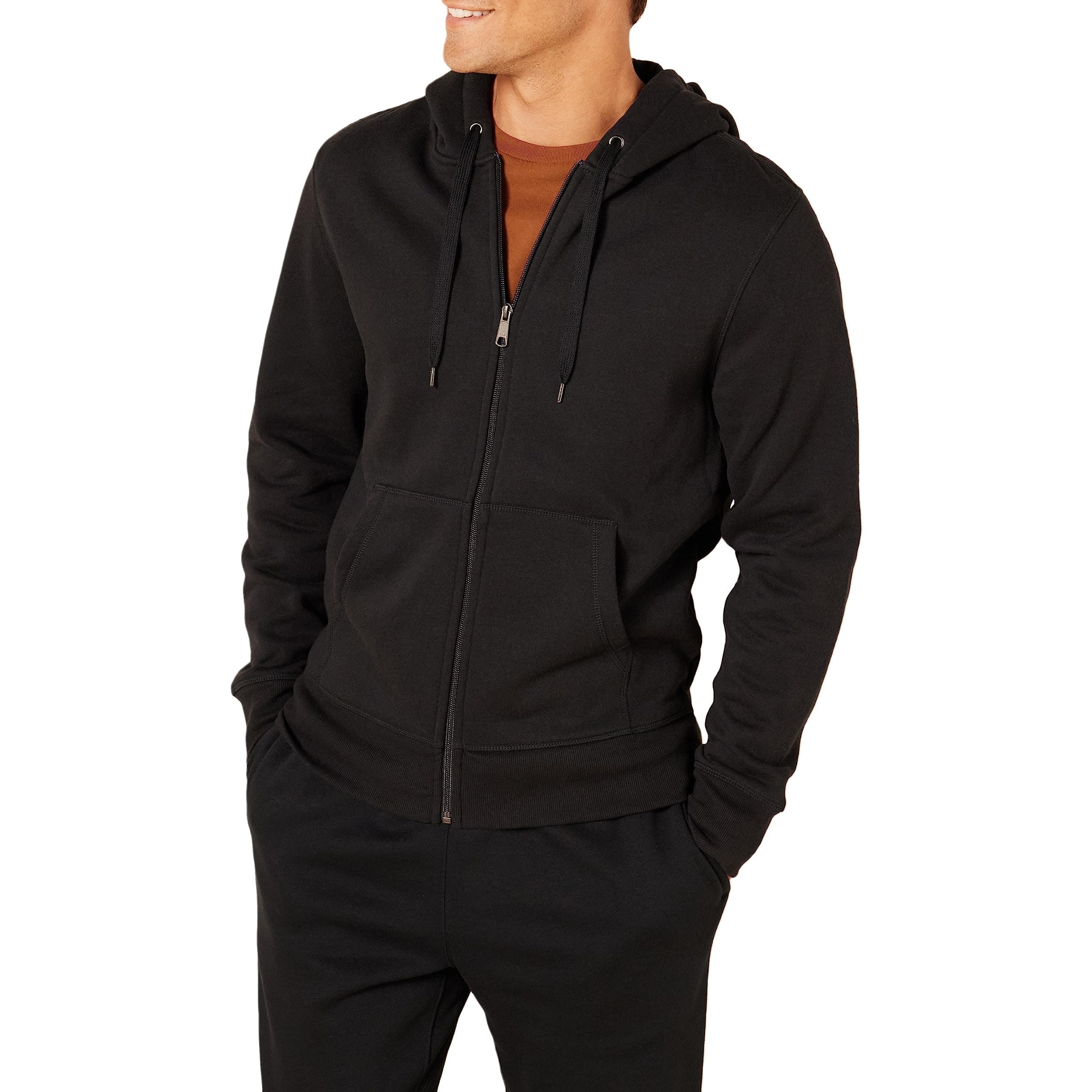 🔥 Amazon Essentials Herren Fleece-Kapuzenpulli XL Schwarz 🧥🔥