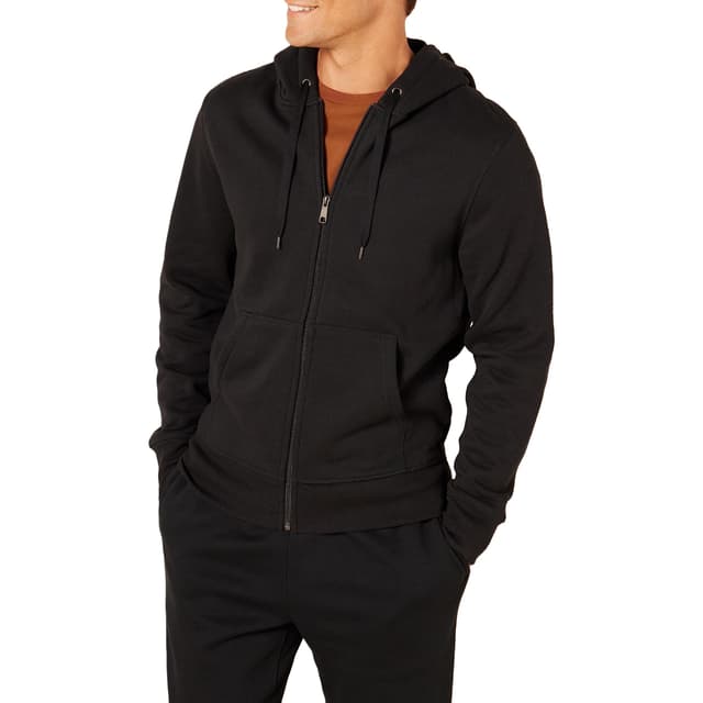 🔥 Amazon Essentials Herren Fleece-Kapuzenpulli XL Schwarz 🧥🔥