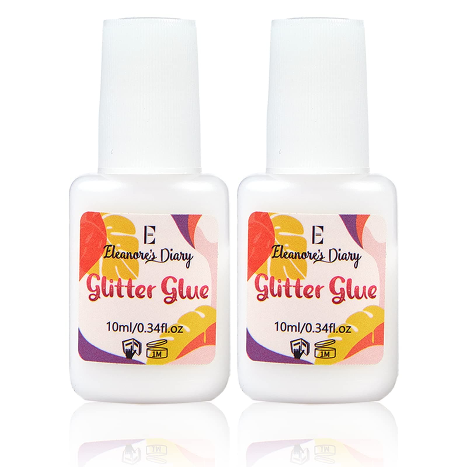 Glitzer Tattoo Hautkleber - Eleanore's Diary Glitter Glue 10 ml*2