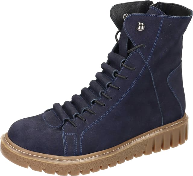 🔥 Super Deal! Manitu-Damen Stiefeletten 36 EU Blau nur 28.8€