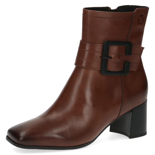 👢 CAPRICE Stiefelette 9-25315-41 G-Weite 40 EU Cognac Nappa - 48.6€