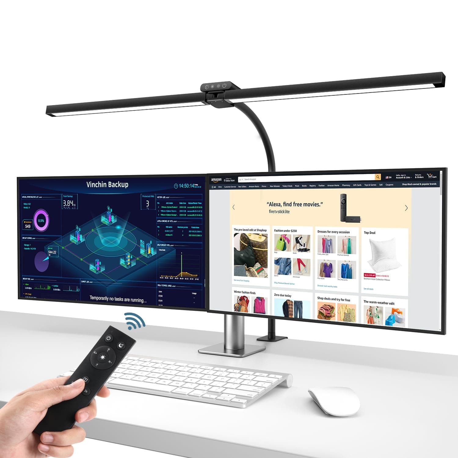 🌟 Helle und flexible LED-Schreibtischlampe für das Homeoffice 🌈