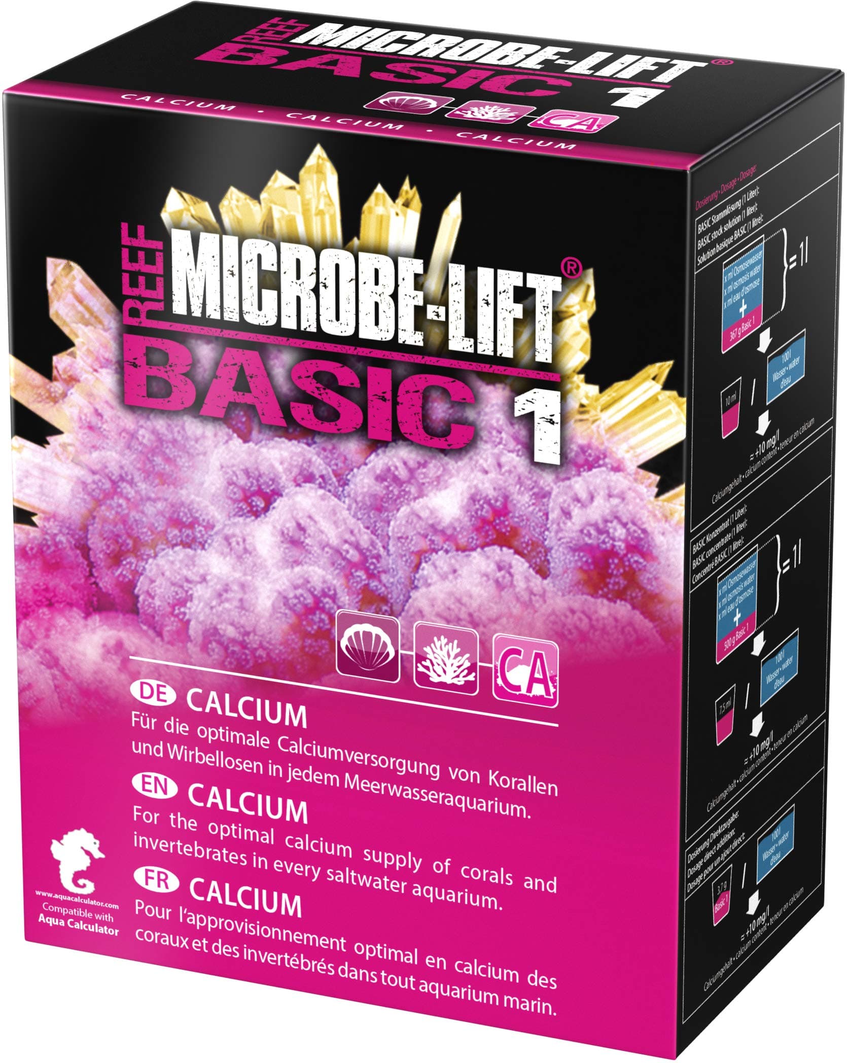 MICROBE-LIFT Basic 1 Calcium - 850 g 🐠🌿