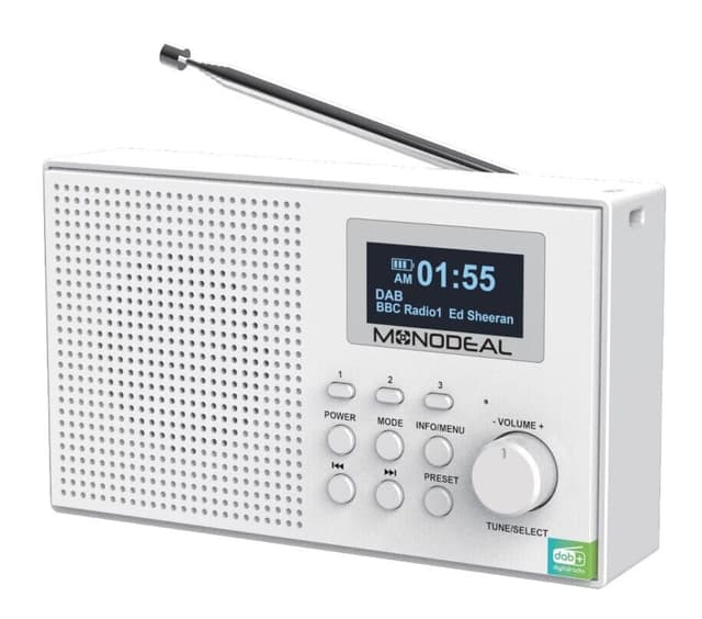 📻 MONODEAL Plus Klein - DAB Radio mit Bluetooth
