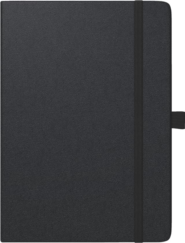 📅 BRUNNEN Buchkalender Kompagnon TimeCenter Mod. 725 2025 | A5, Kunststoff, schwarz - 35% Rabatt!
