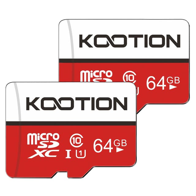 🌟 Super Angebot! KOOTION Micro SD Karte 64GB Speicherkarte 2er Pack 🌟