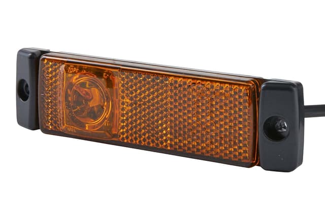 HELLA 2PS 008 645-361 Seitenmarkierungsleuchte - LED - 24V - Gelb