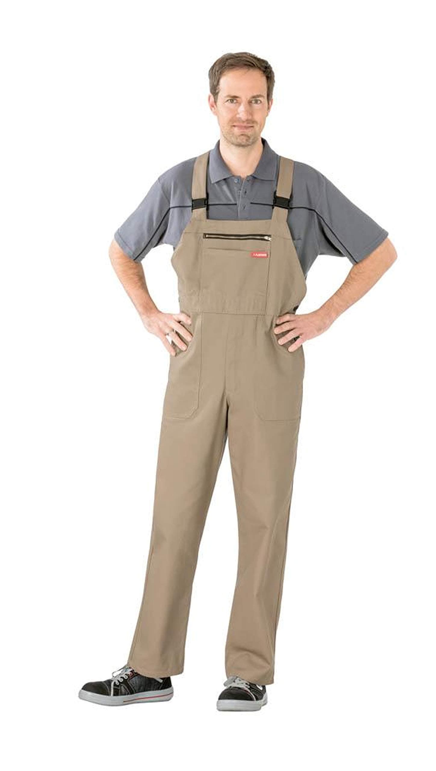 👖 Super Angebot: Planam 153029 BW 290 Latzhose, Khaki, Größe 29