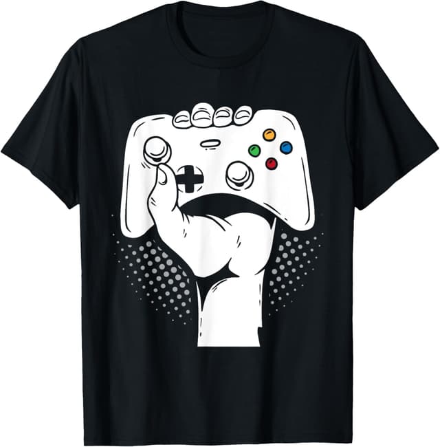 🎮 Gamer Fist Konsole Spiele Controller Gamepad Coole Gaming Geschenke T-Shirt 🎮