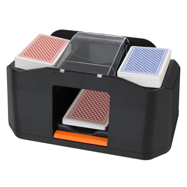 🃏🎰 ZAKVOP Elektrische Kartenmischmaschine - Schneller und leiser Card Shuffler