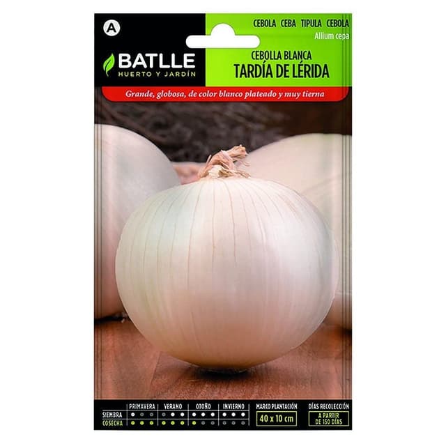 🌱 Super Deal: Batlle Gemüsesamen - Grosse Spätzwiebel aus Lérida (1200 Samen) 🌱