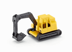 🚜 Siku 0801 Bagger Metall/Kunststoff Gelb/Schwarz mit beweglichem Baggerarm und drehbarer Kabine Angebot bei HelloDeals