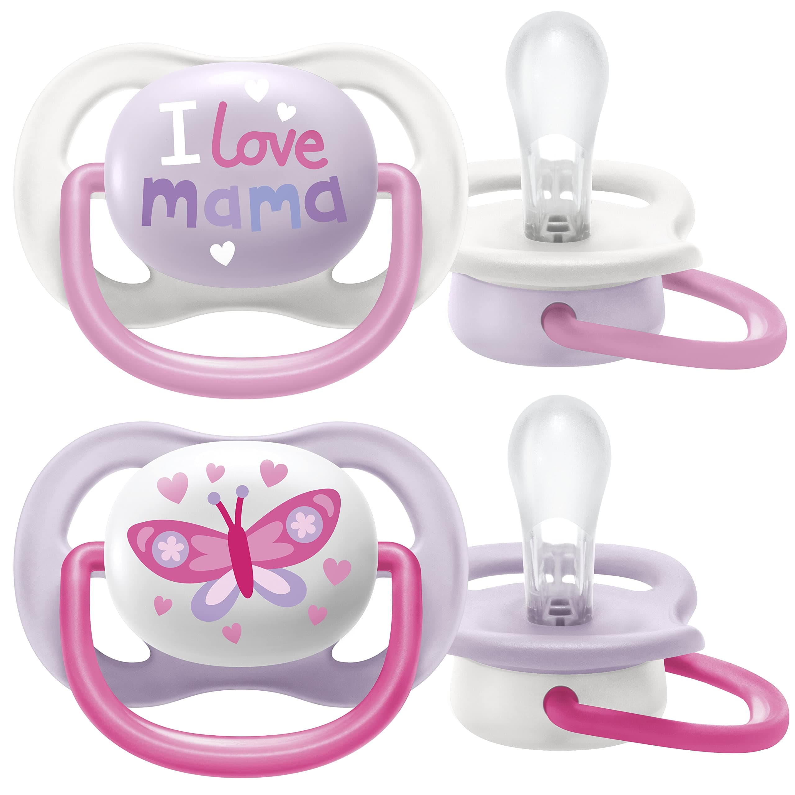 🌟 Ultra Air Philips Avent Schnuller für Kinder von 0 bis 6 Monaten 🌈