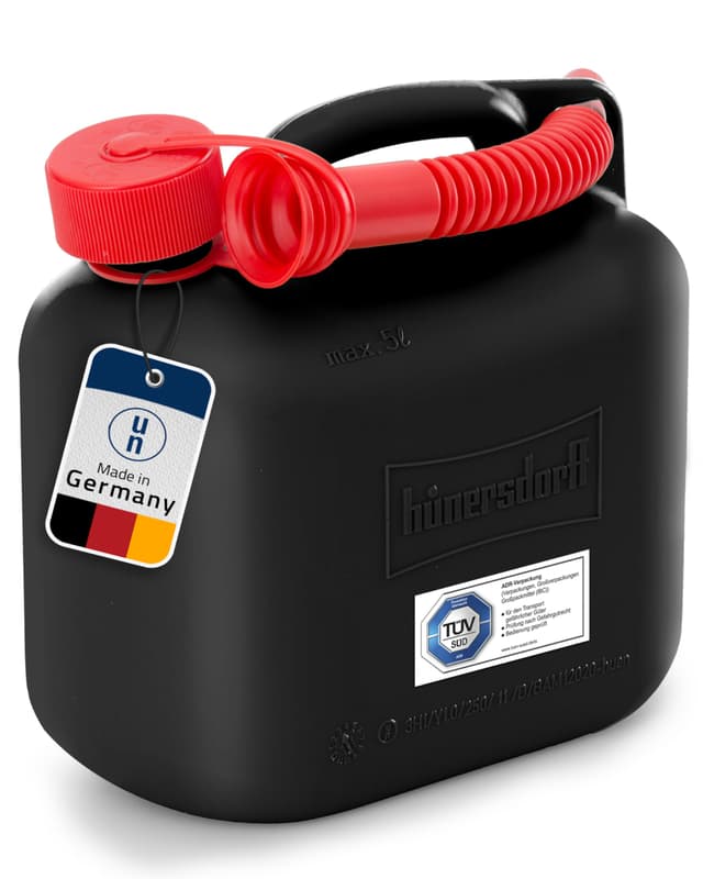 🚗 Hünersdorff 811400 Kraftstoff-Kanister STANDARD 5l 🛢️