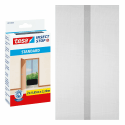 🦟 tesa Insect Stop STANDARD Fliegengitter für Türen - 2-tlg Insektenschutz Tür 🚪 Angebot bei HelloDeals