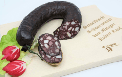 🌭 Schwäbische SCHWARZWURST / BLUTWURST RING ca. 500g 🇩🇪 Angebot bei HelloDeals