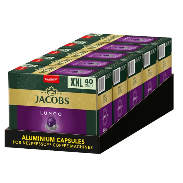 🌟 Superdeal: Jacobs Kaffeekapseln Lungo Intenso Megapack XXL 🌟