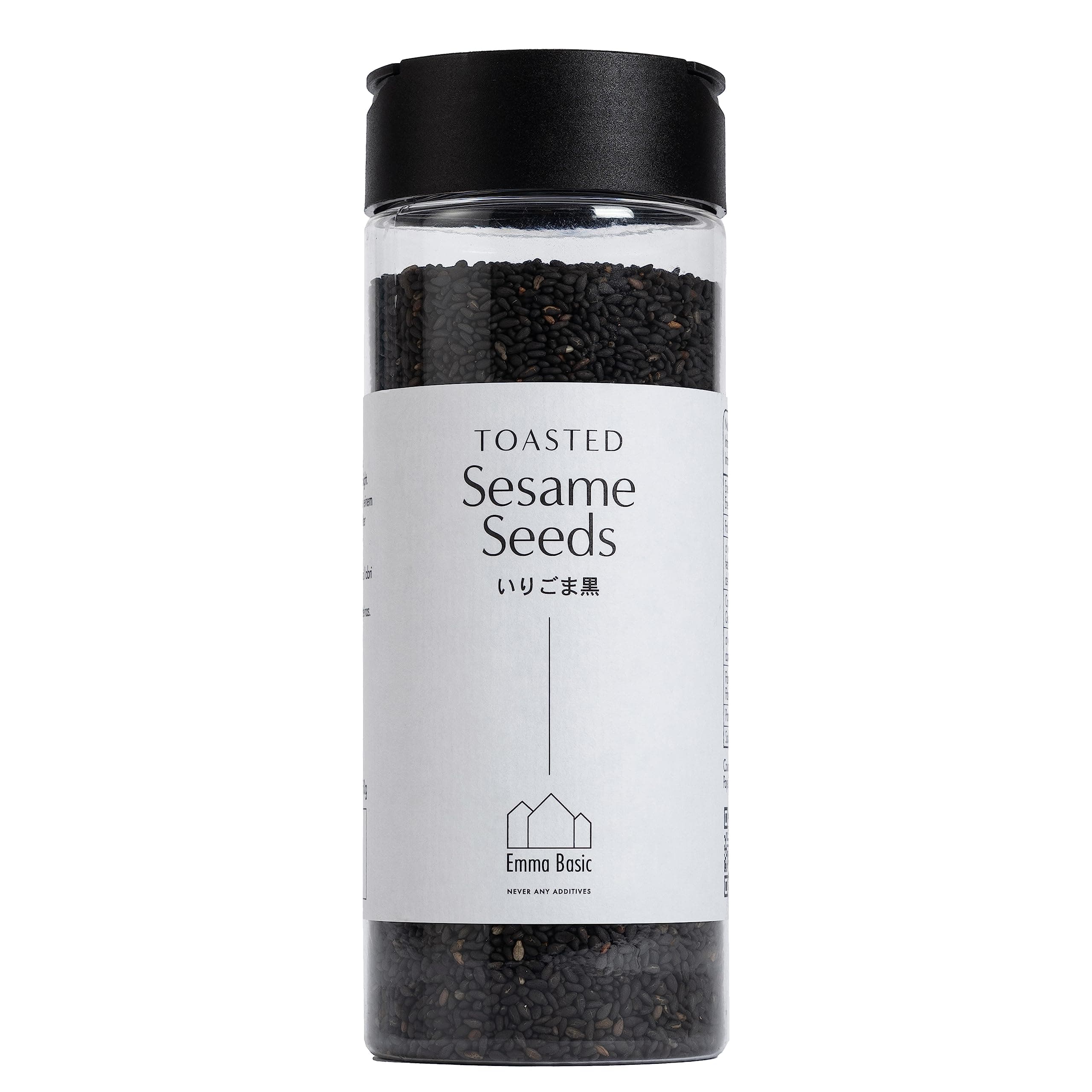 Emma Basic - Gerösteter schwarzer Sesam 150g 🌰🥣